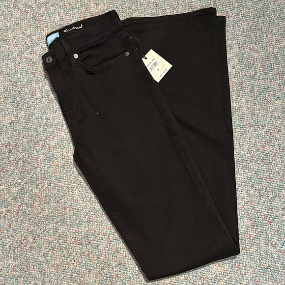 NWT ladies size 29/35 7 For All Mankind original bootcut Black jeans - Picture 11 of 11